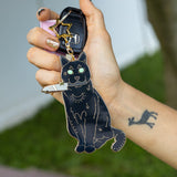 Black Cat Charm / Keychain