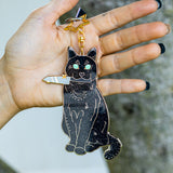 Black Cat Charm / Keychain