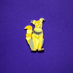 Dog Chinese Zodiac Enamel Lapel Pin Gift Accessories Flair