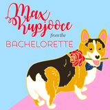 Max KupJooce the Corgi Enamel Pin