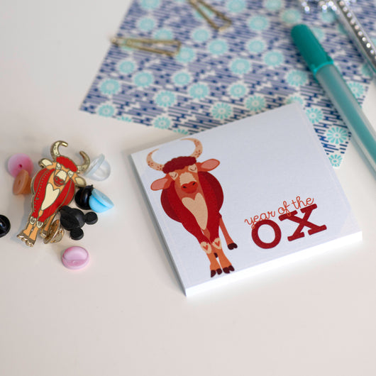 Year of the Ox Sticky Notes