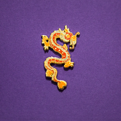 Dragon Chinese Zodiac Enamel Lapel Pin Cute Gift Accessories Flair