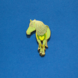 Horse Chinese Zodiac Enamel Lapel Pin Animal Gift Accessories Flair