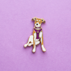 Kiss From a Rosie Charity Enamel Lapel Pin